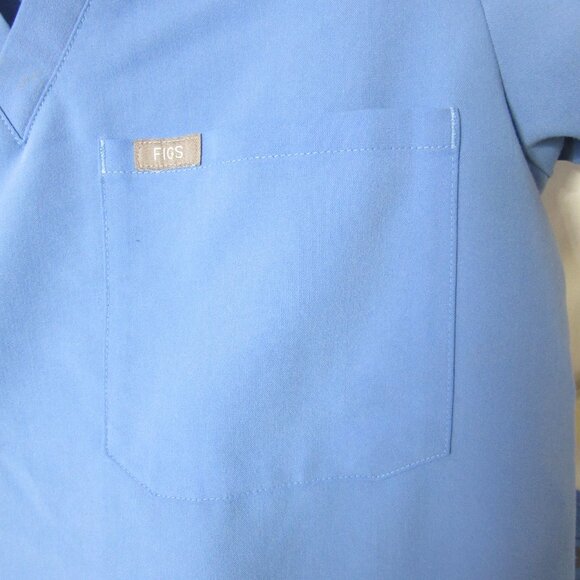 Figs Scrub Women's Tops Technical Collection Set of 2 Blue Size Extra Small - Picture 8 of 11